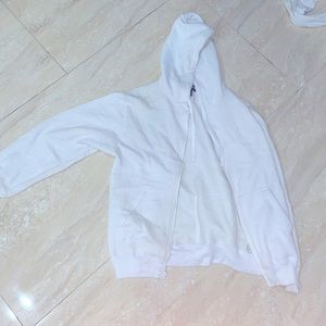 White sweatshirt